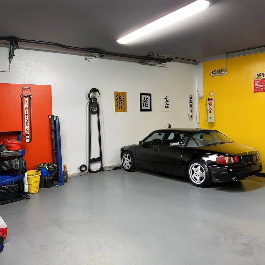 Garage interior