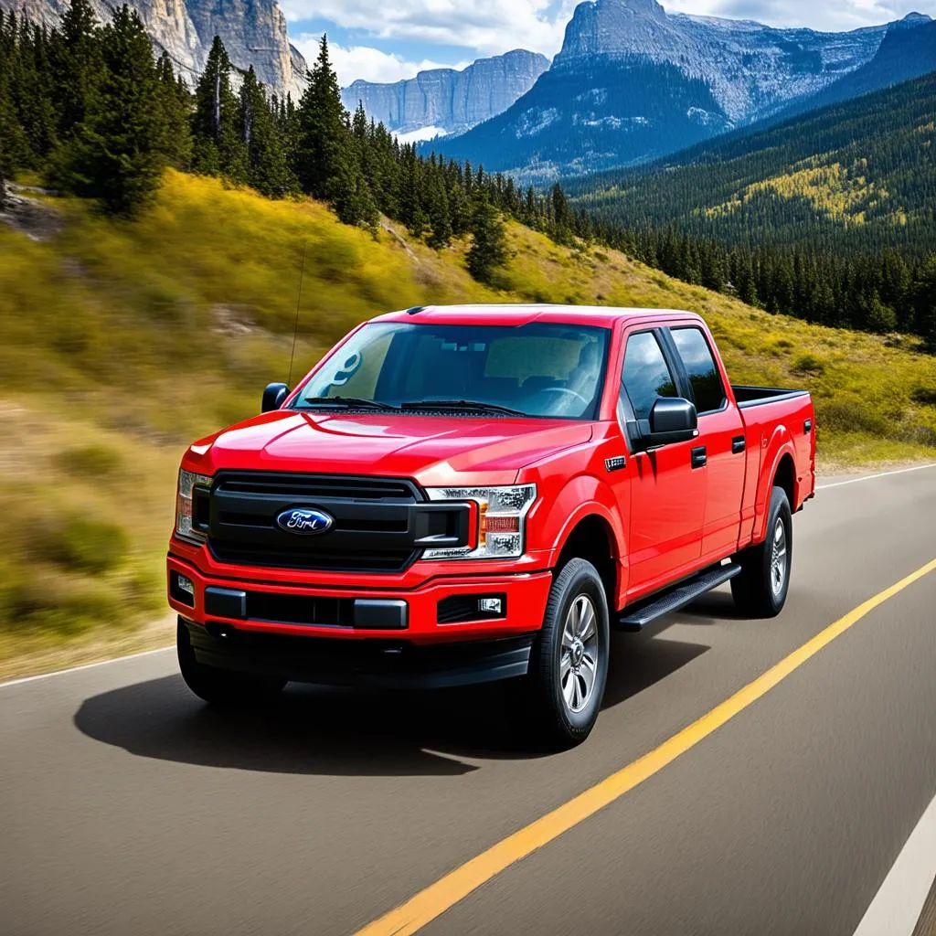 Ford F-150 Ecoboost on the Road