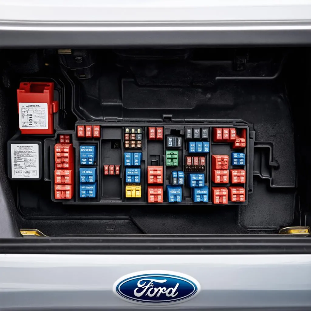 Ford F-150 fuse box location