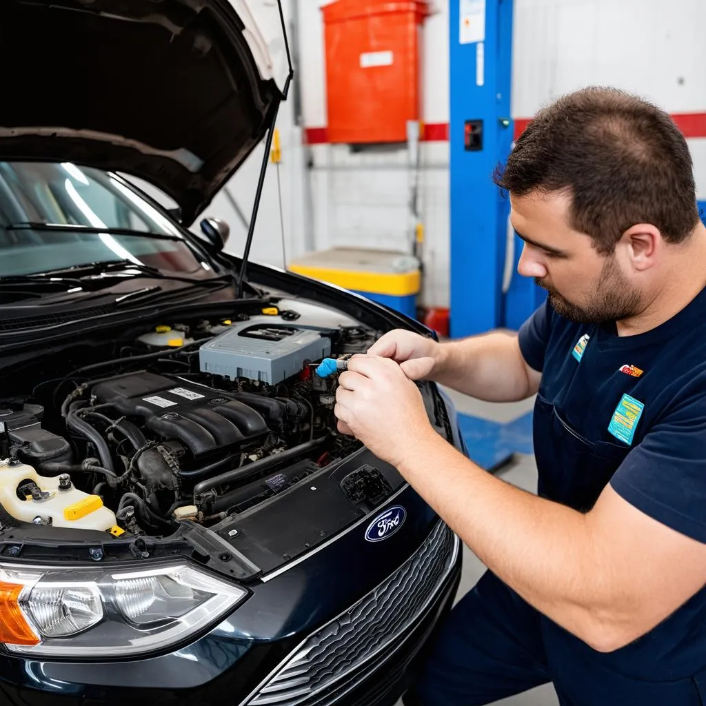 Remplacement du TCM d'une Ford Focus