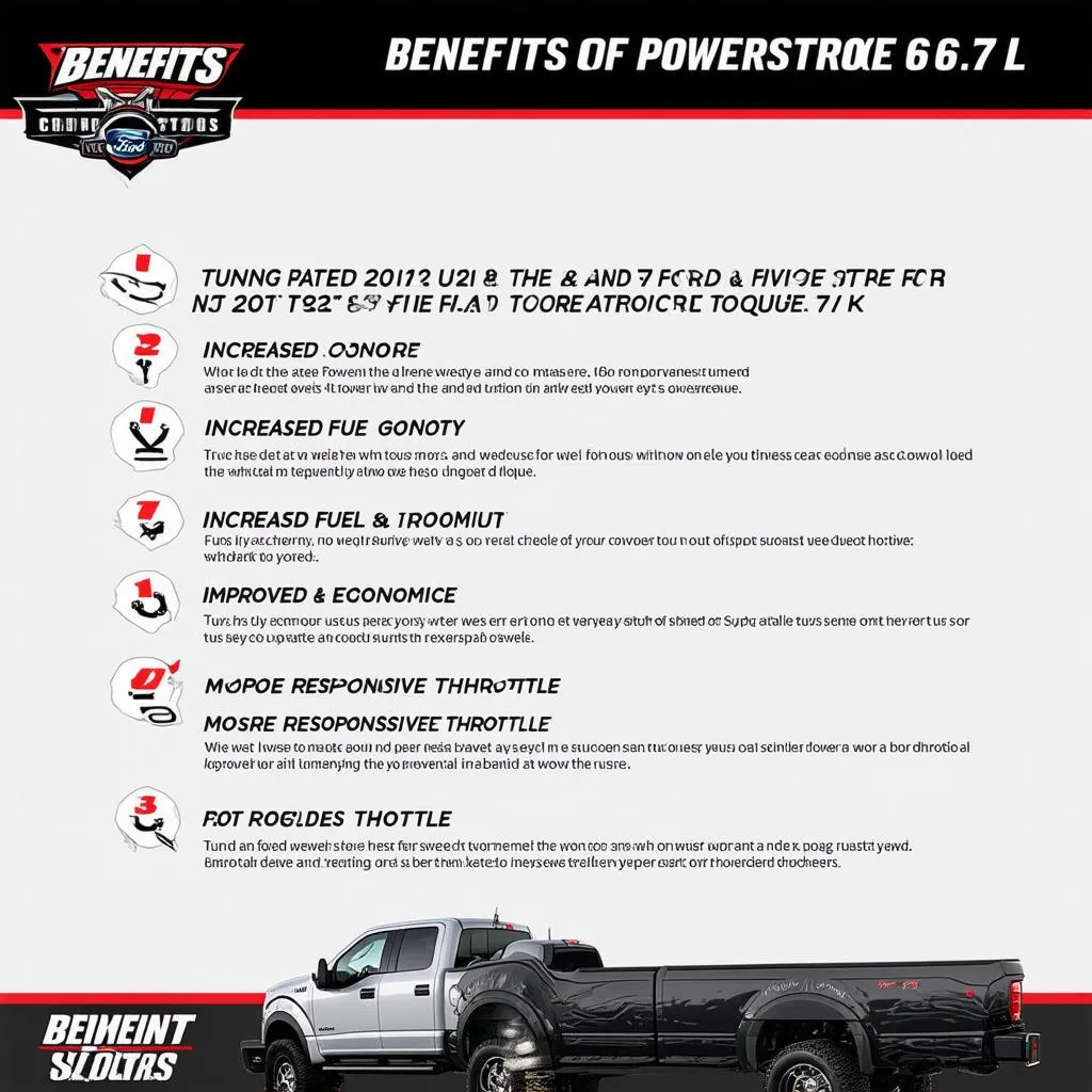 Avantages du tunage du Ford Powerstroke 6.7L 2012