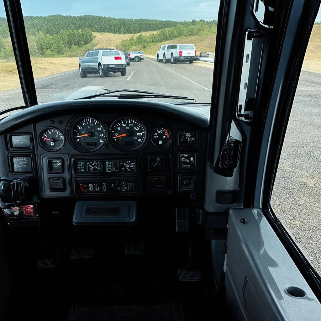 Freightliner Cascadia Dashboard