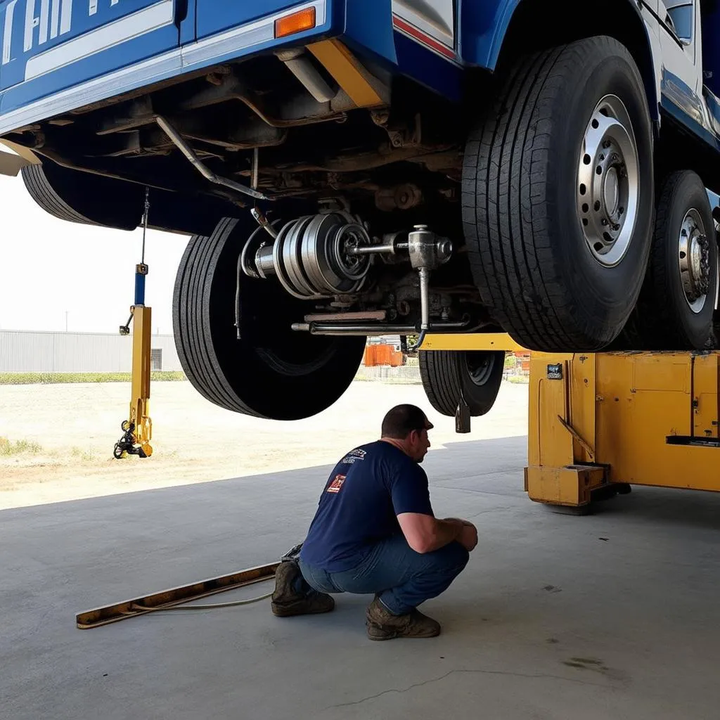 Remplacement d'embrayage Freightliner