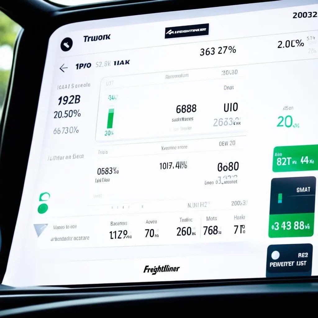 Freightliner Dashboard