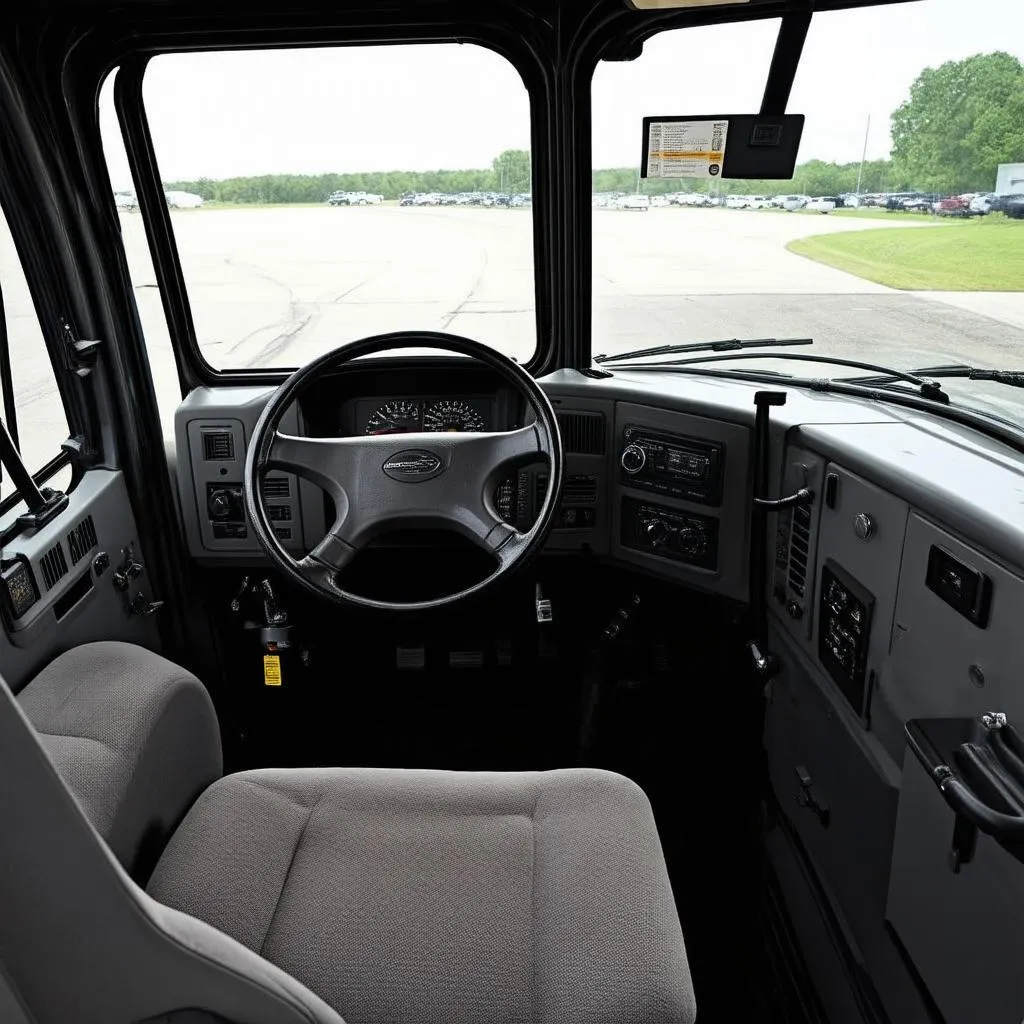 Freightliner M2 106 interior