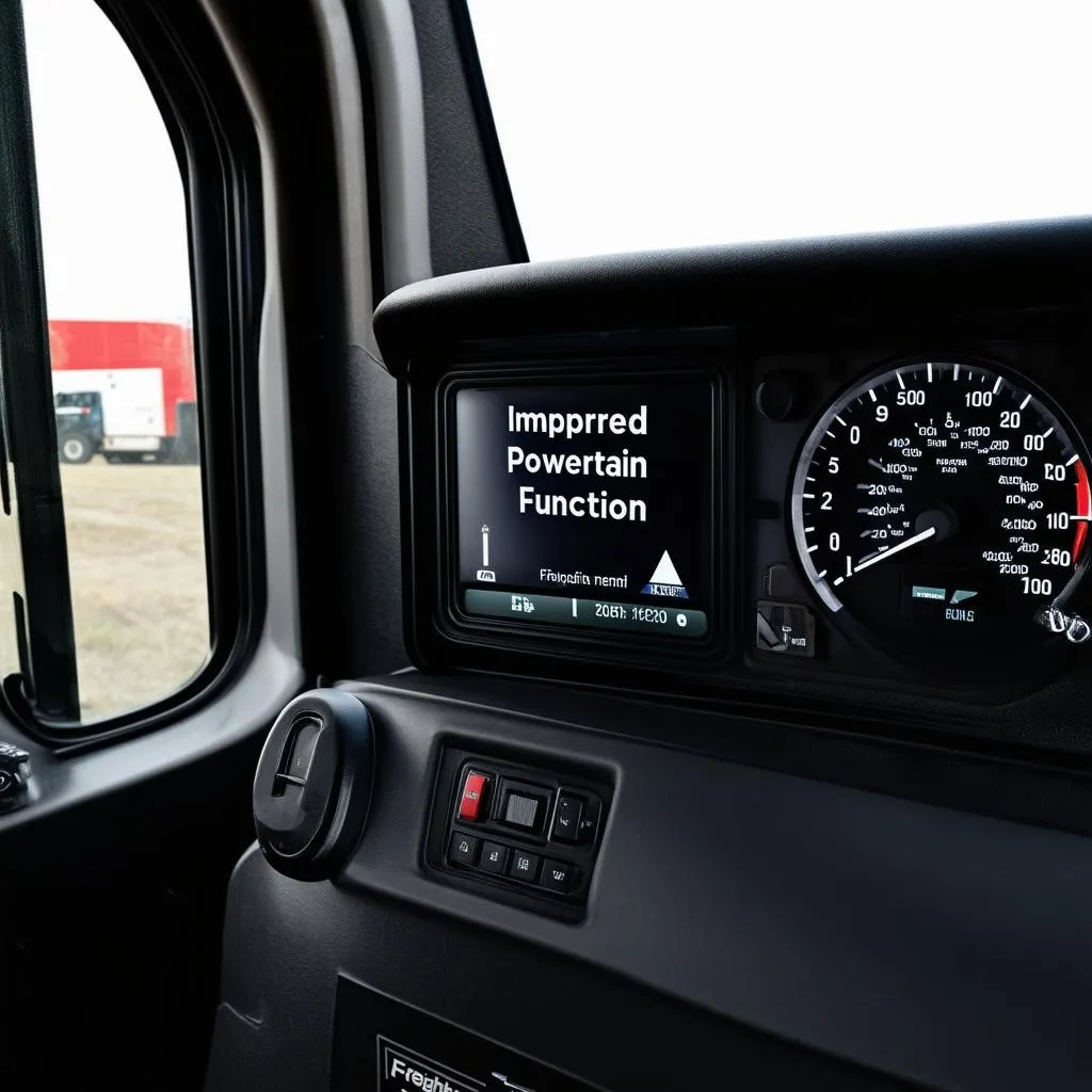 Freightliner Truck Dashboard