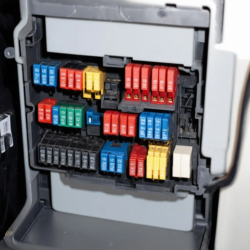 Mercedes CLA 250 Fuse Box