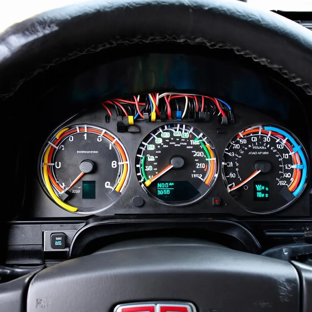 GM instrument cluster wiring diagram