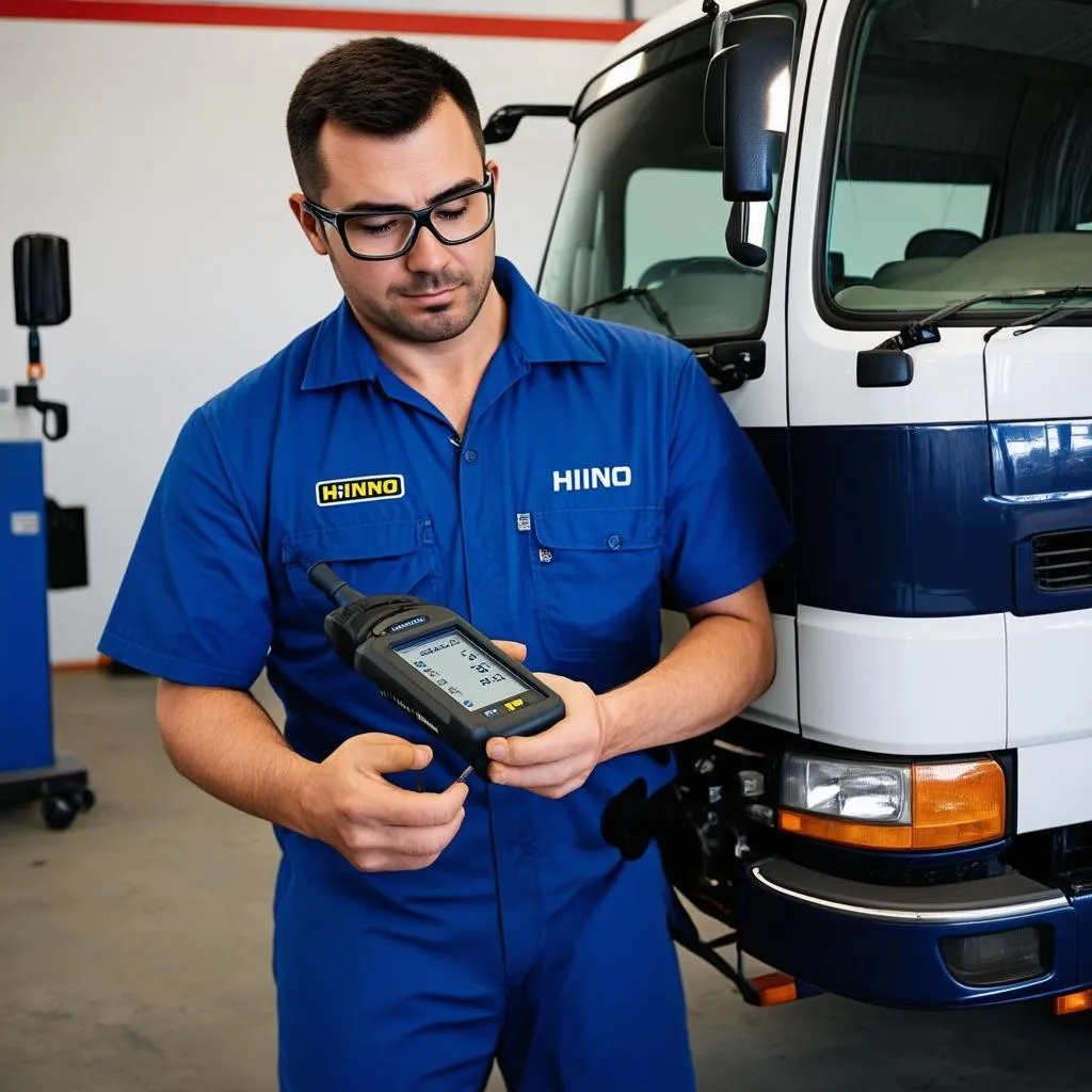 Hino truck diagnostic