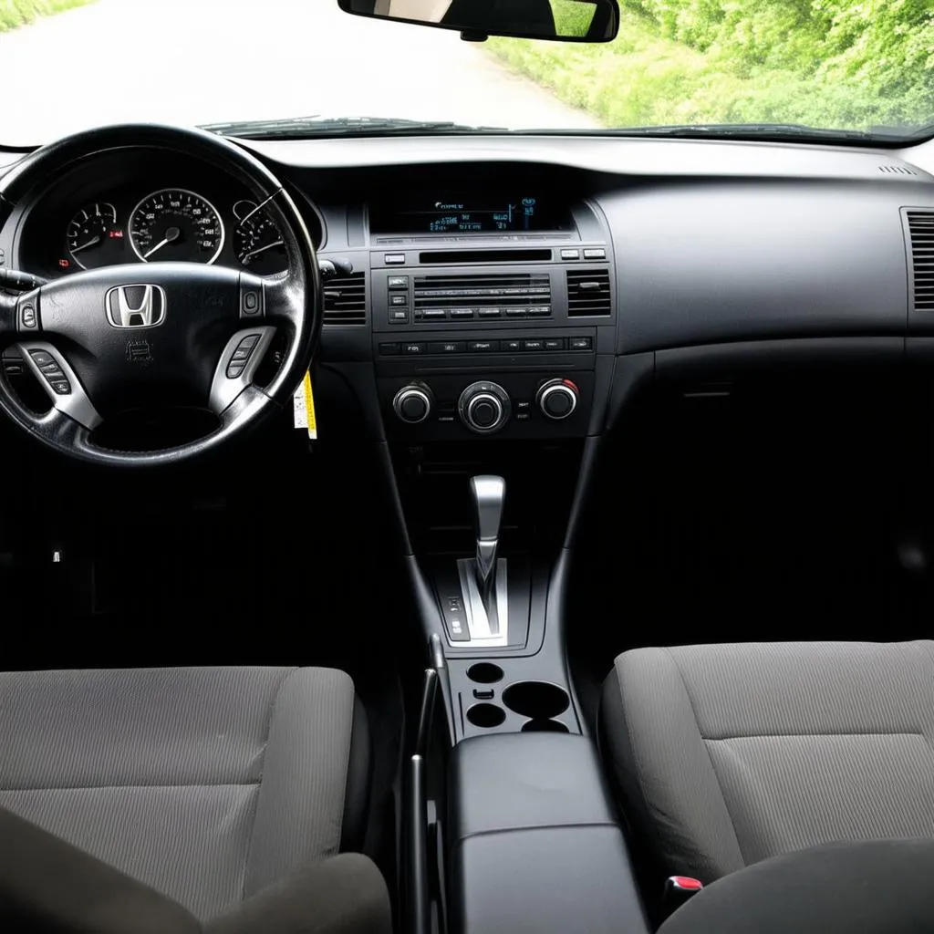 Honda Accord 2003 interior view