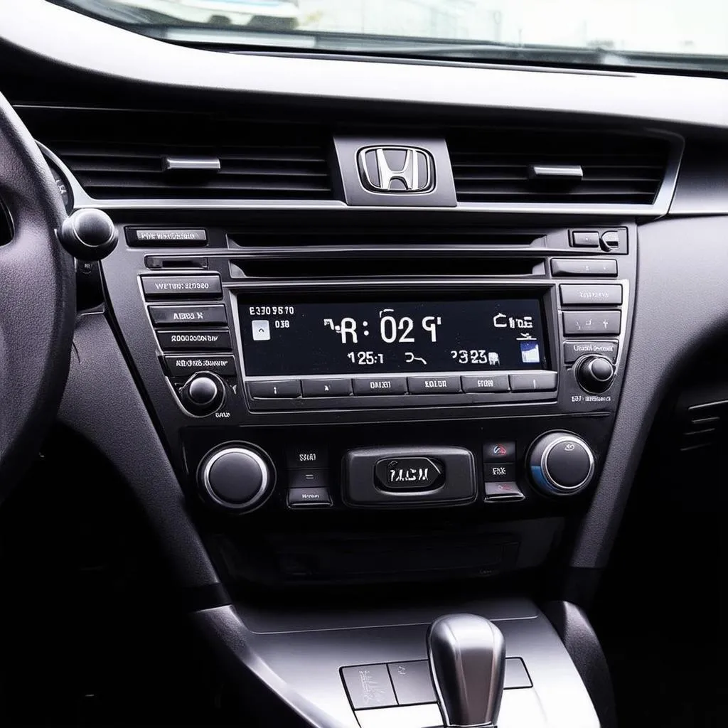 Radio d'une Honda Accord 2009