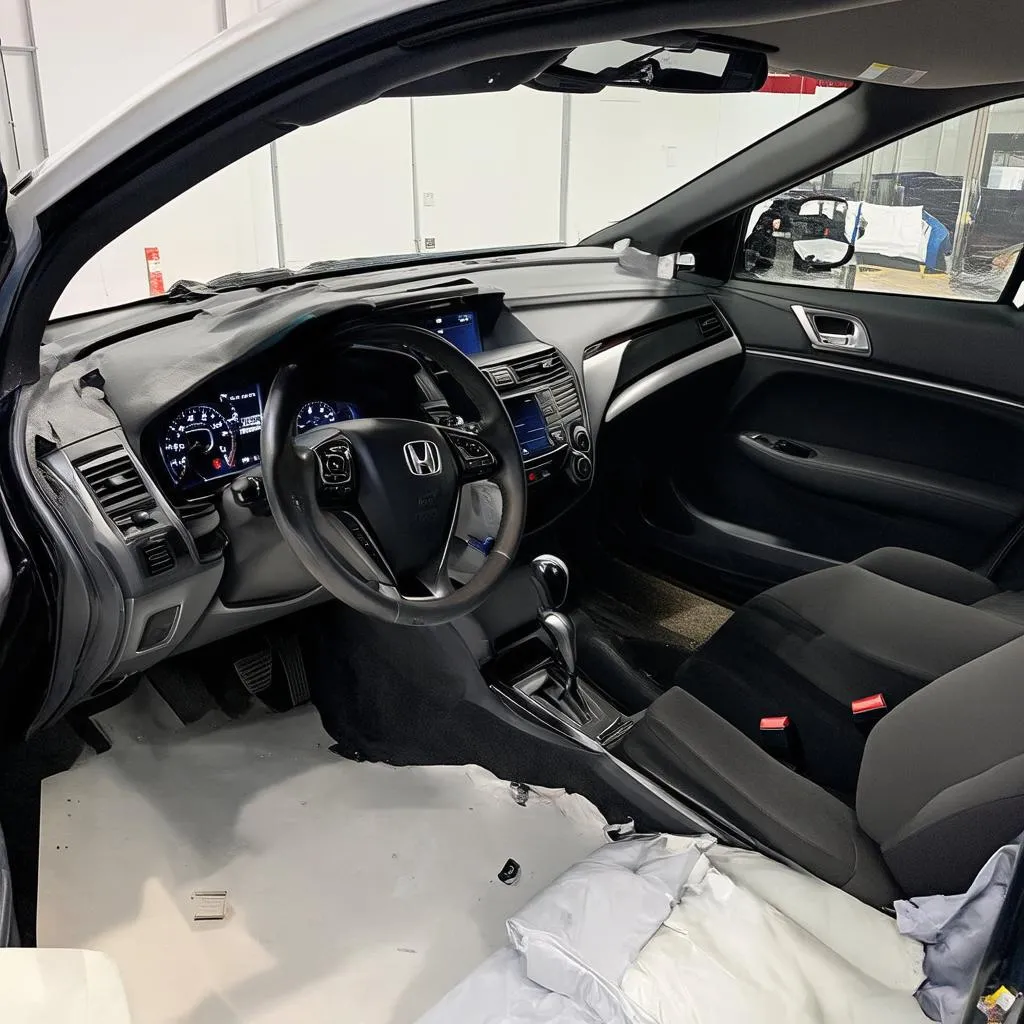 Honda Accord 2014 Airbag Deployment