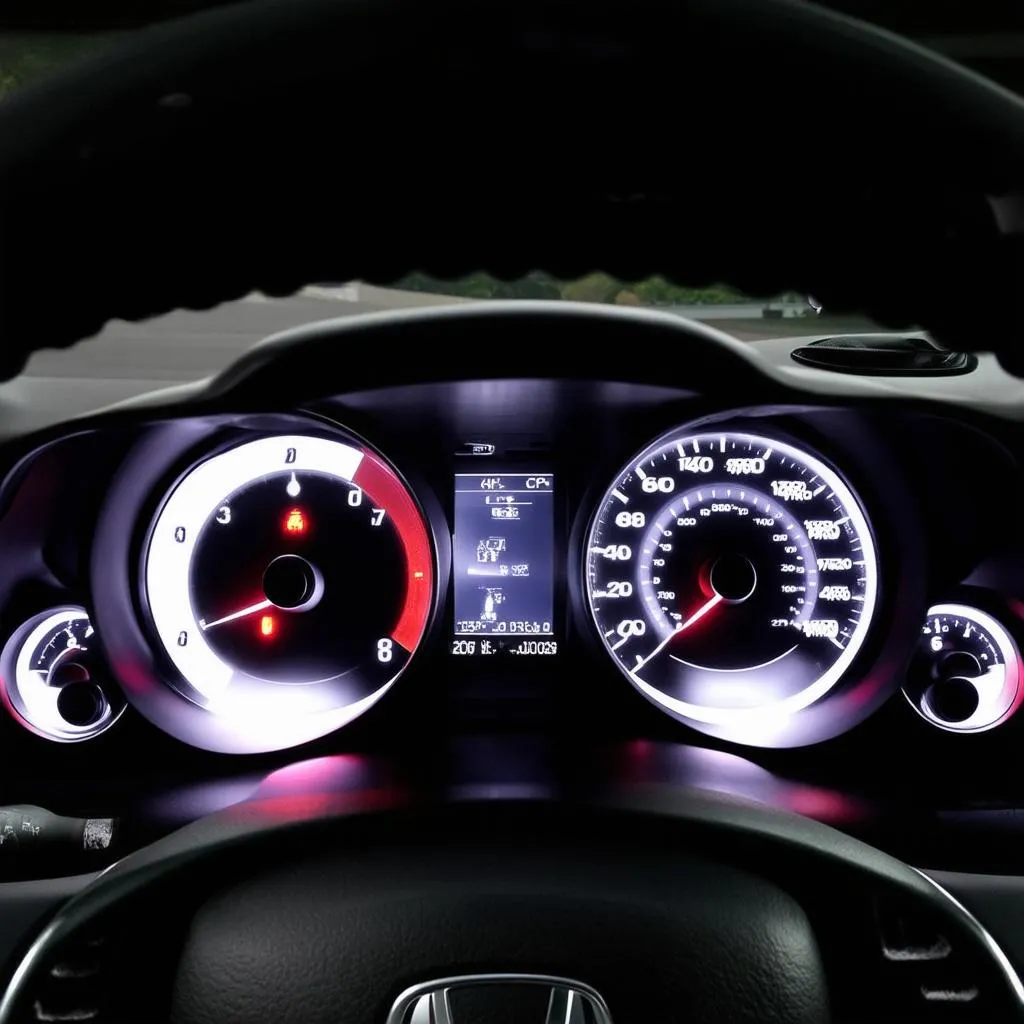 Honda Civic 2007 dashboard