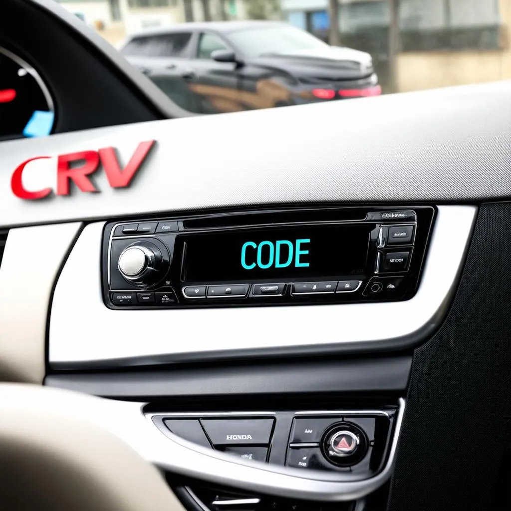 Code autoradio Honda CRV