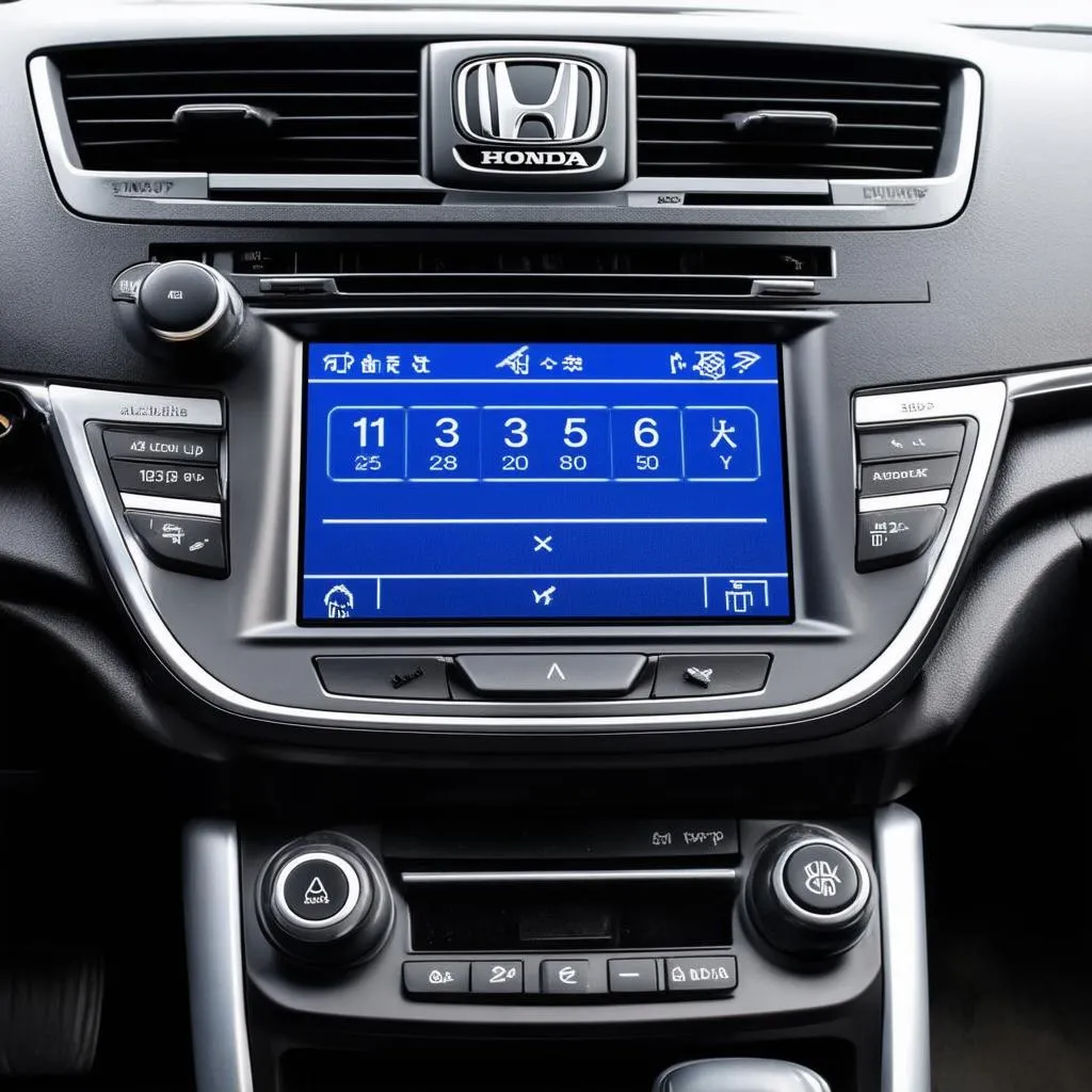 Code radio Honda CRV