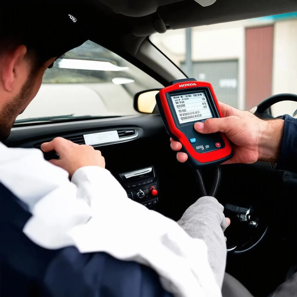 Scanner de diagnostic Honda