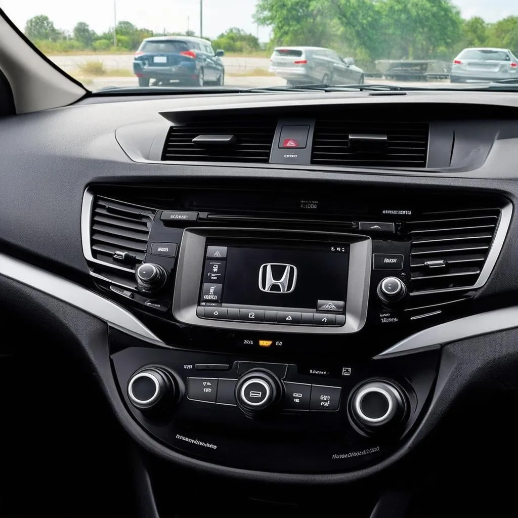 Honda Fit 2013 Dashboard