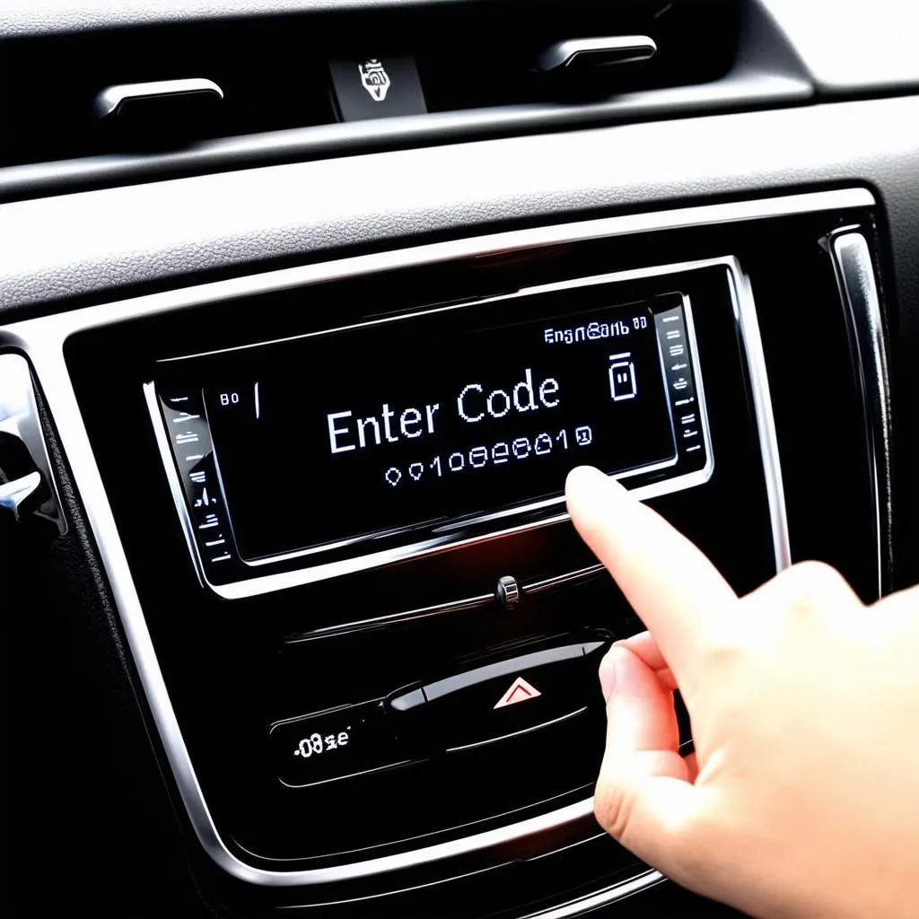 Honda Radio Code Entry