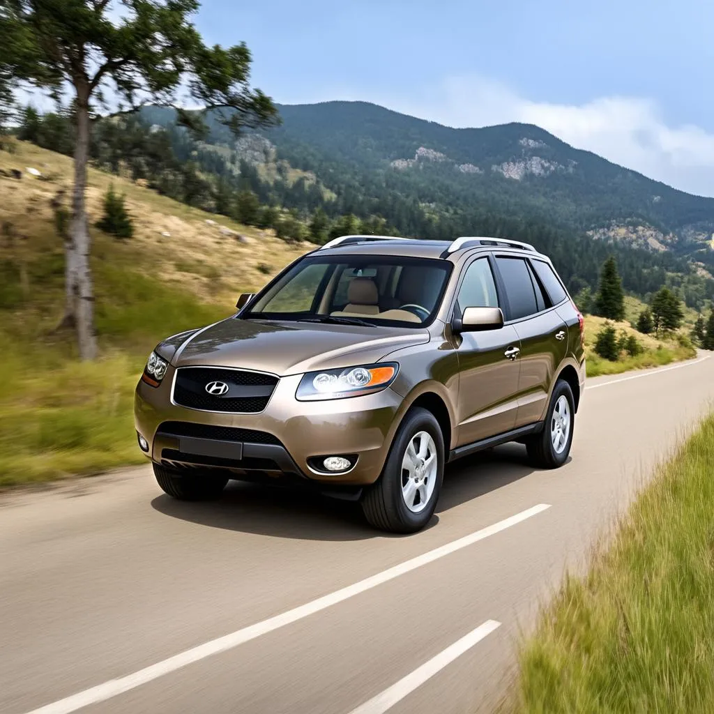 Hyundai Santa Fe 2007 en conduite