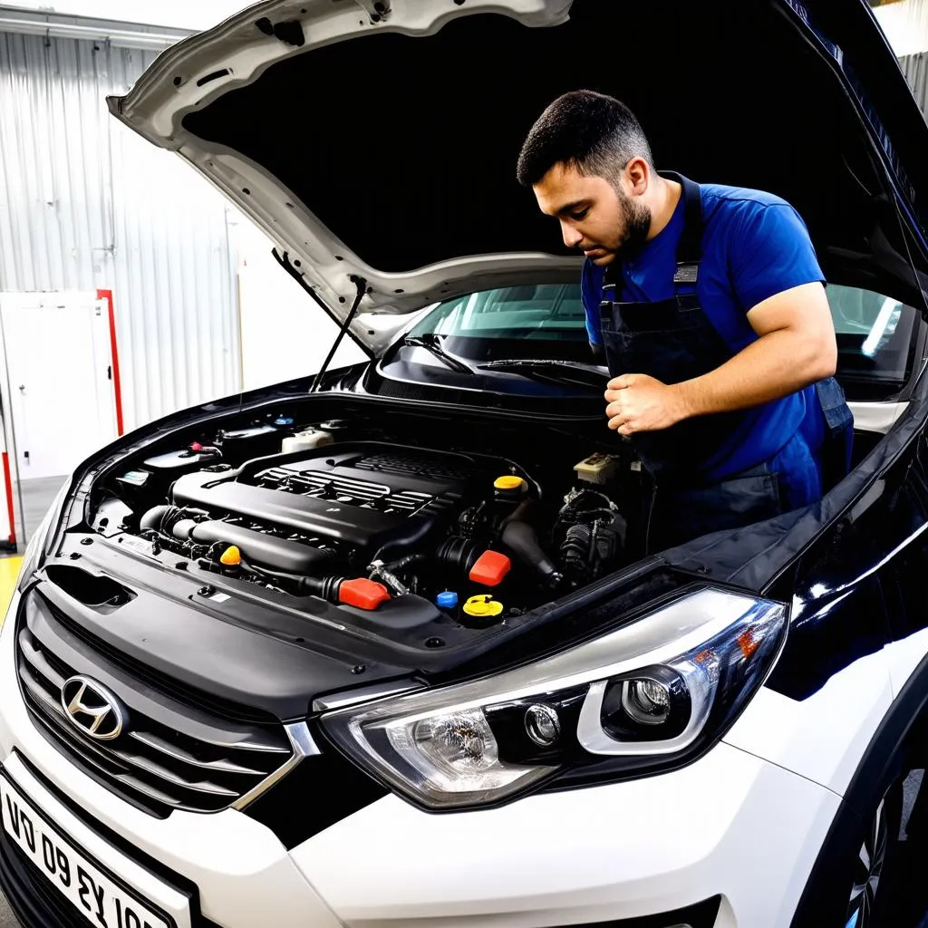 Problème de moteur Hyundai Tucson