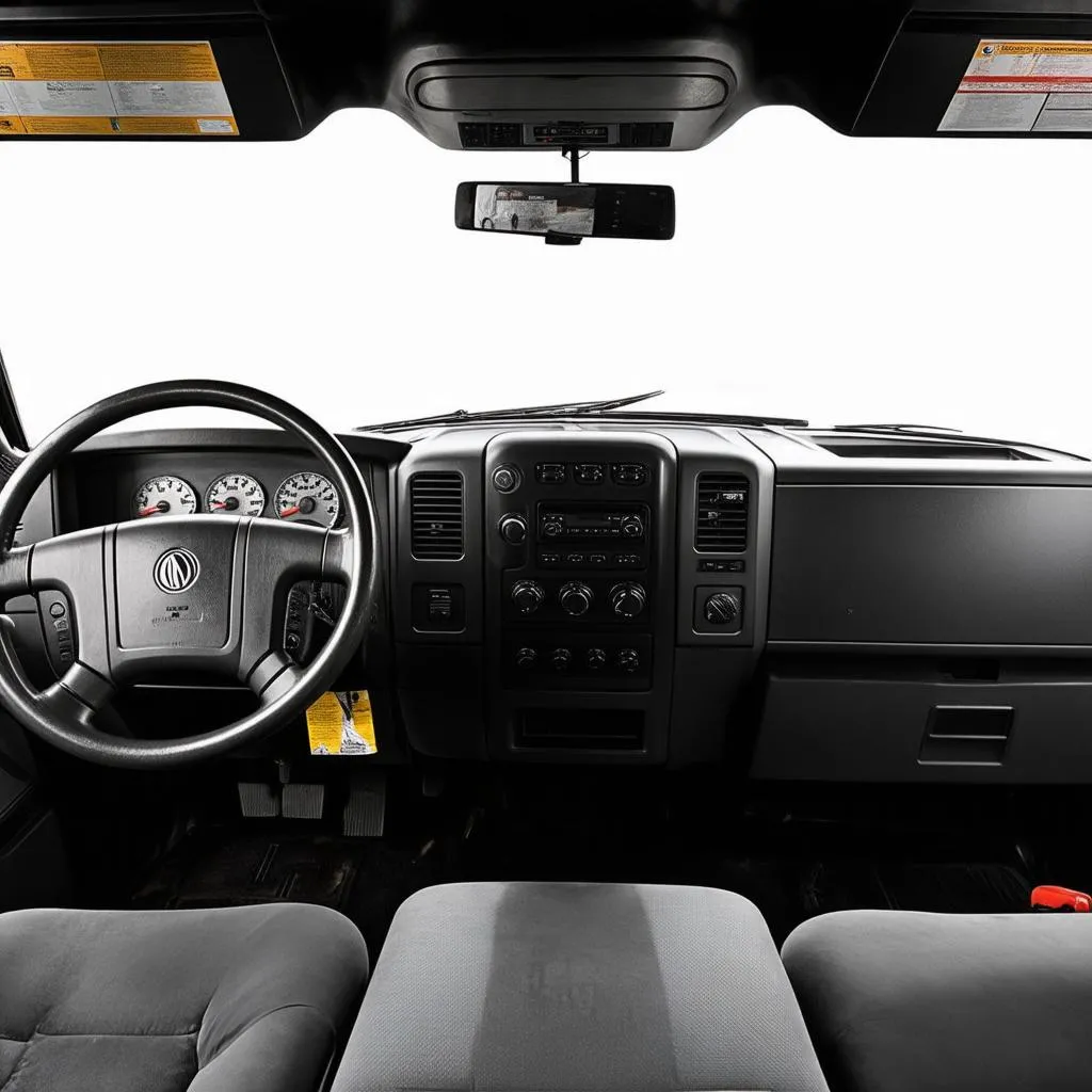 International 4300 dashboard