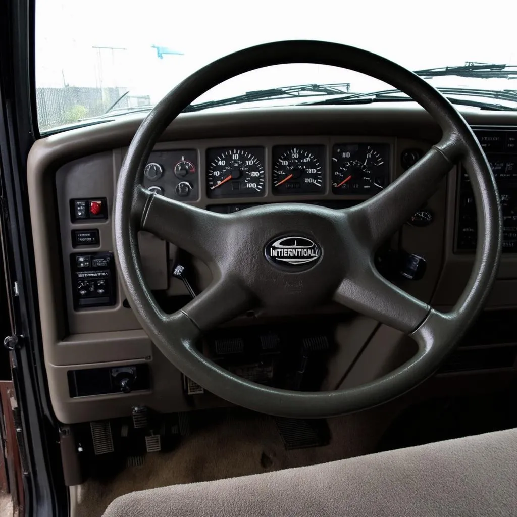 International 7400 Dashboard