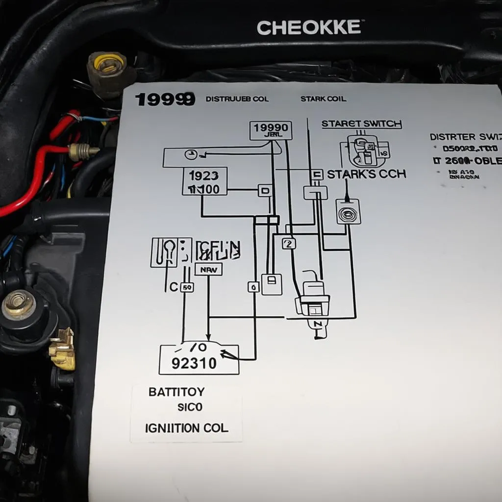 Schéma de câblage d’allumage Jeep Cherokee 1999 : Décryptage et solutions