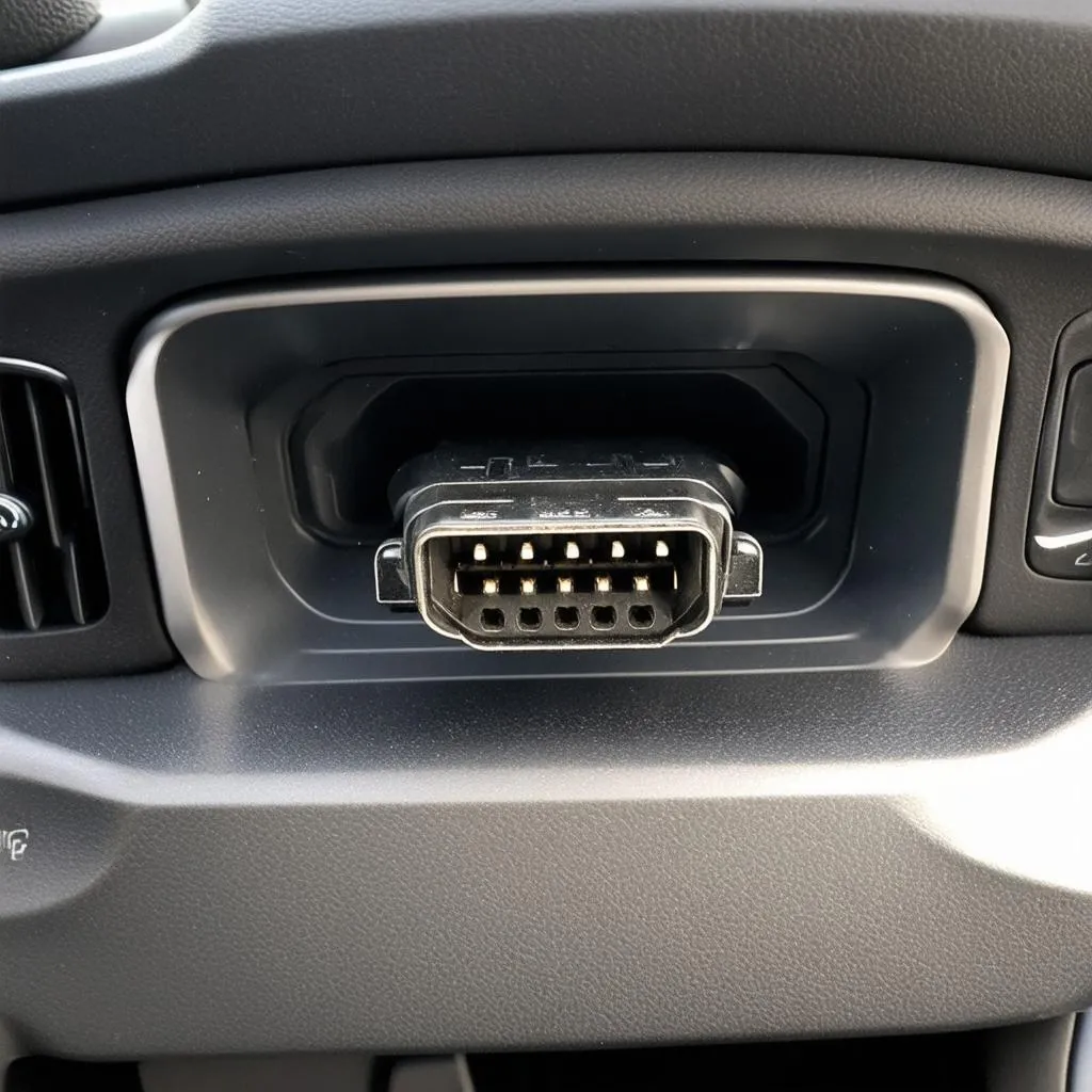 Location of OBD port on a Jeep Cherokee