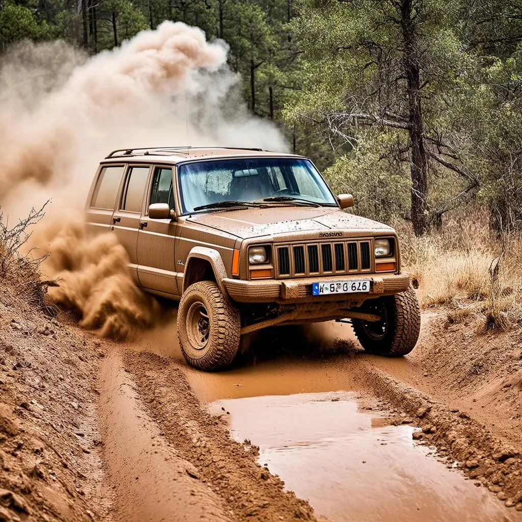 Jeep Cherokee XJ Off-Road