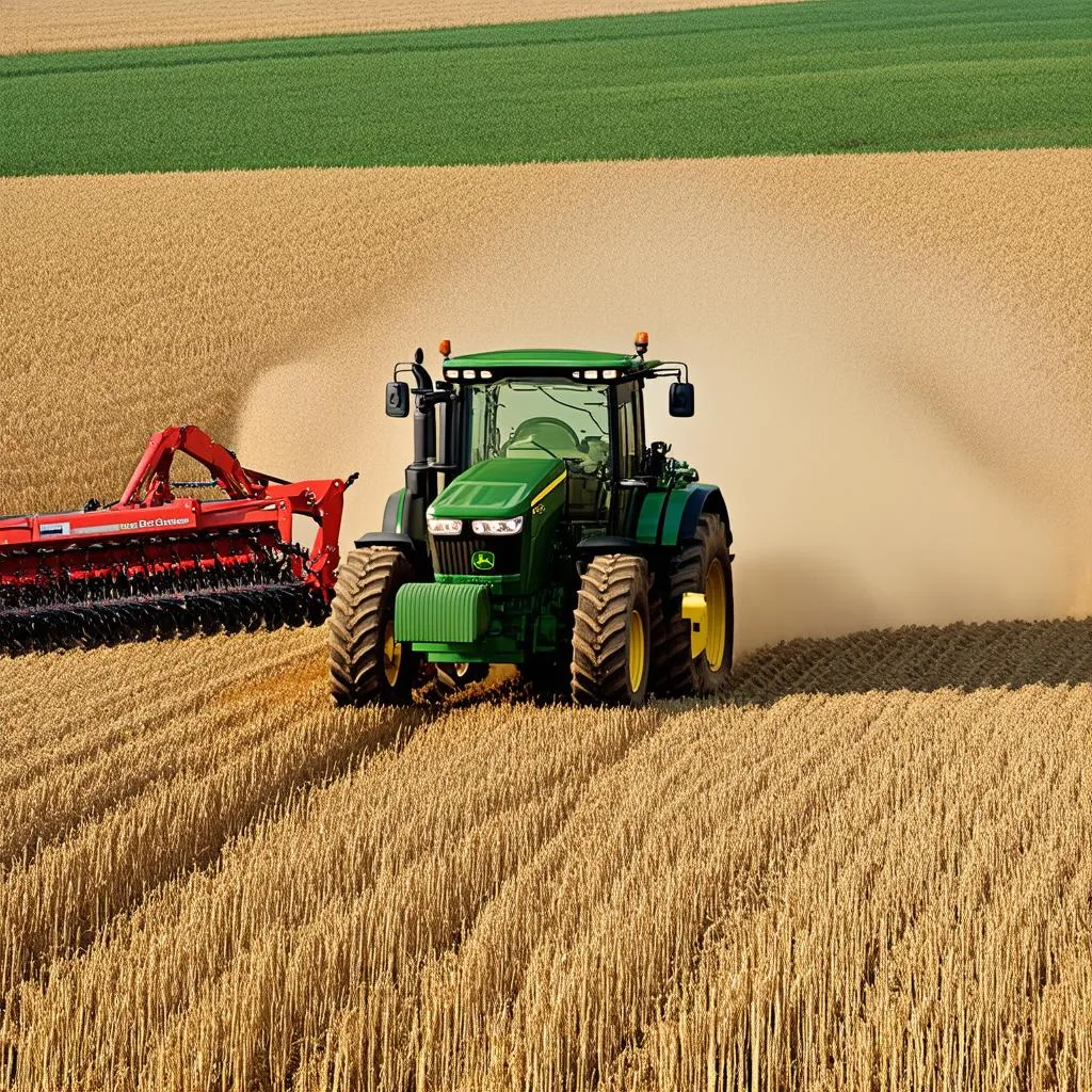 John Deere 8530 Labour