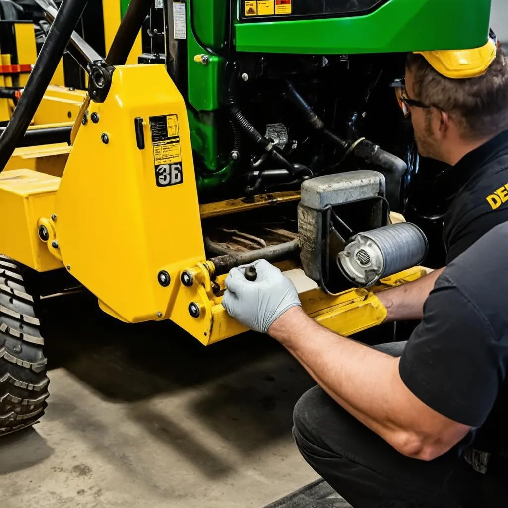 John Deere 333G Maintenance