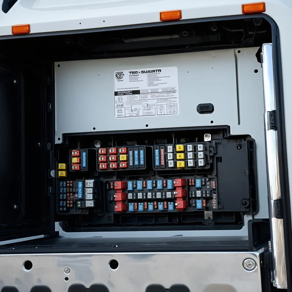 Kenworth T680 fuse box