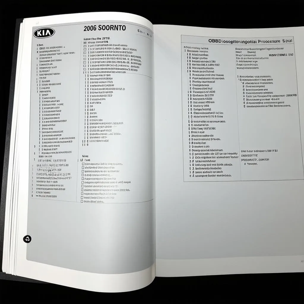 Kia Sorento OBD Codes Manual