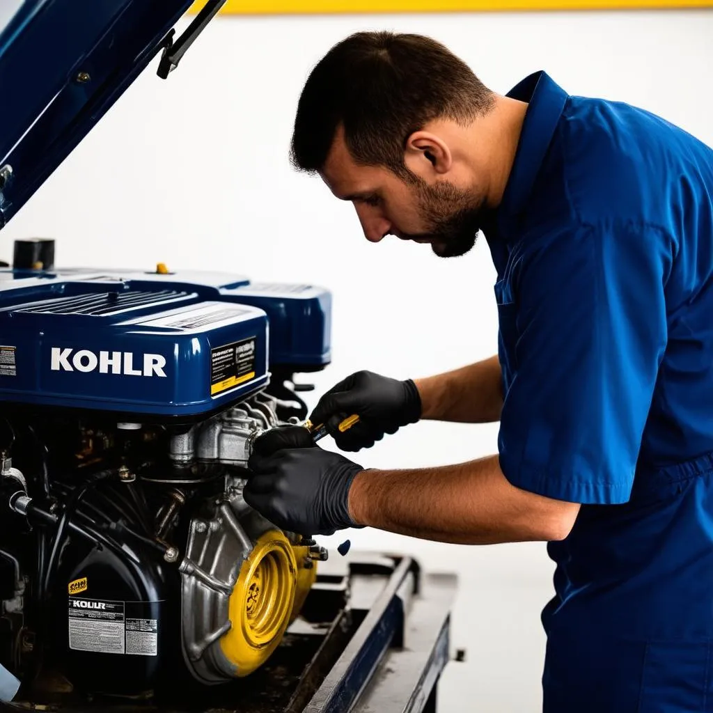 Entretien du moteur Kohler