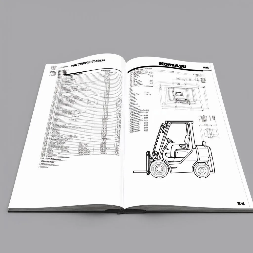 Déchiffrer le Catalogue de Pièces Détachées pour Chariots Élévateurs Komatsu : Un Guide Complet