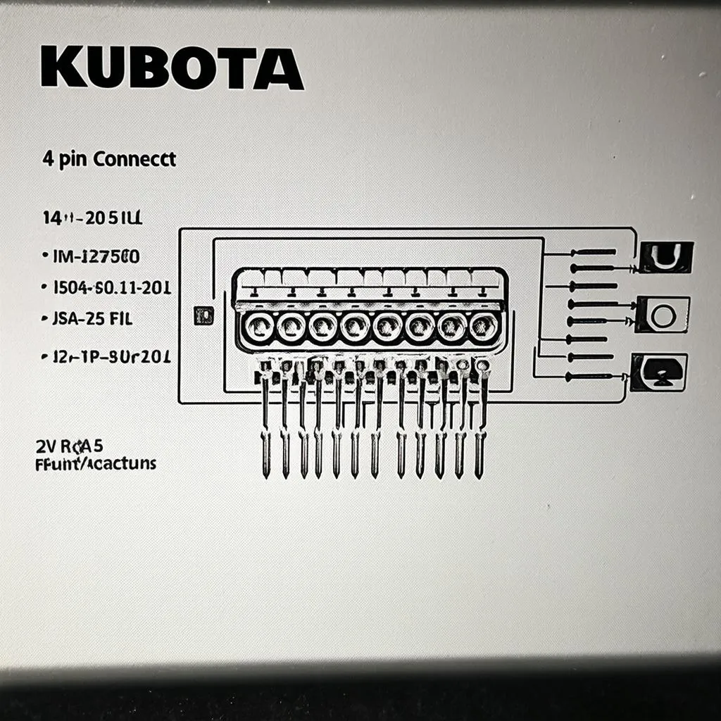 Comprendre le schéma de connecteur Kubota 14 broches : Guide complet pour les passionnés d’automobile