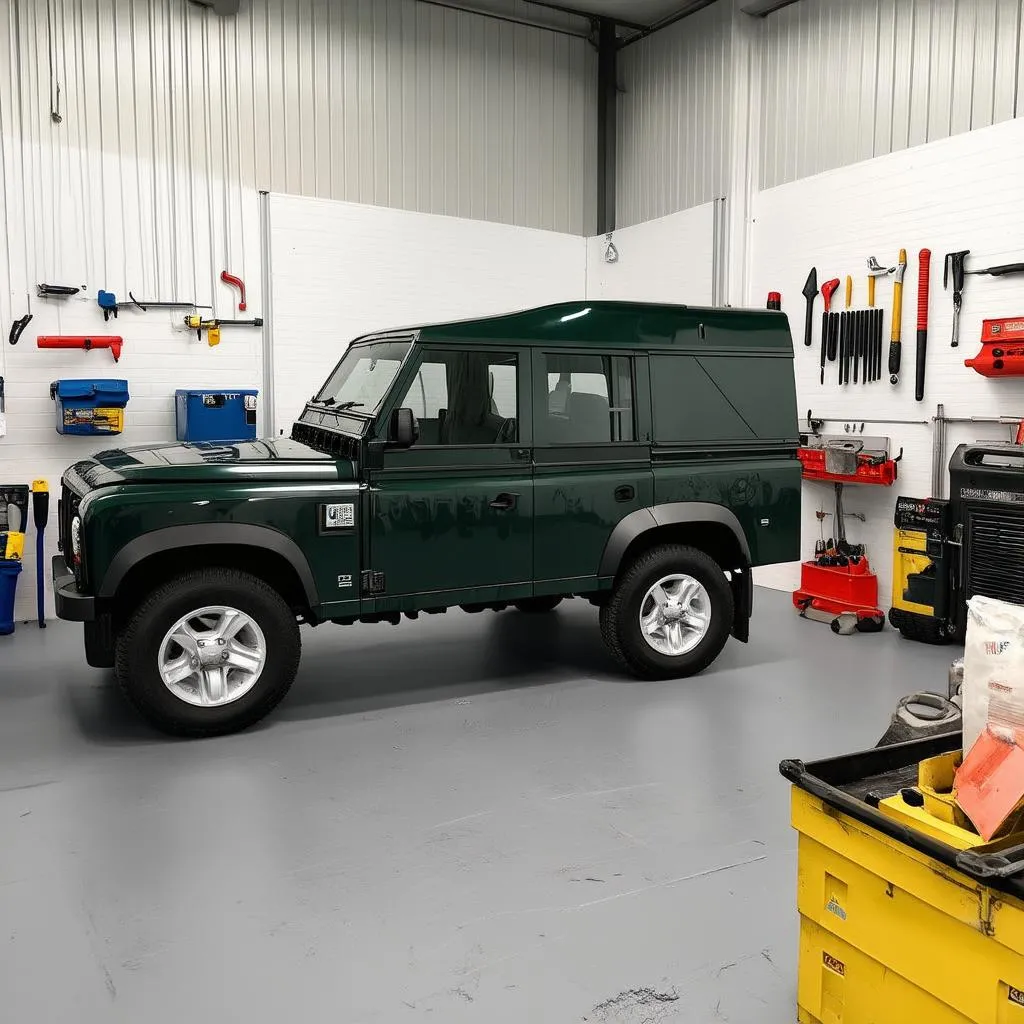 Land Rover Workshop