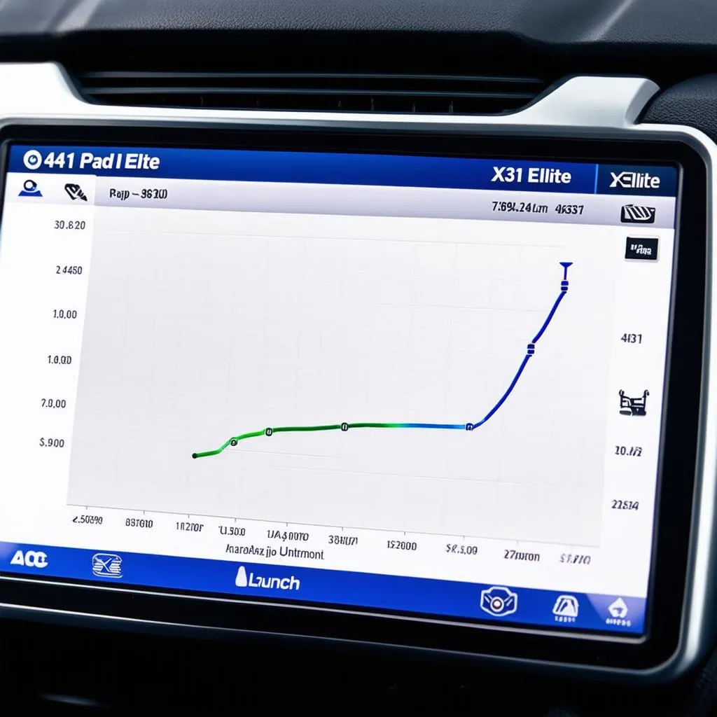 Launch X431 Pad VII Elite Dashboard