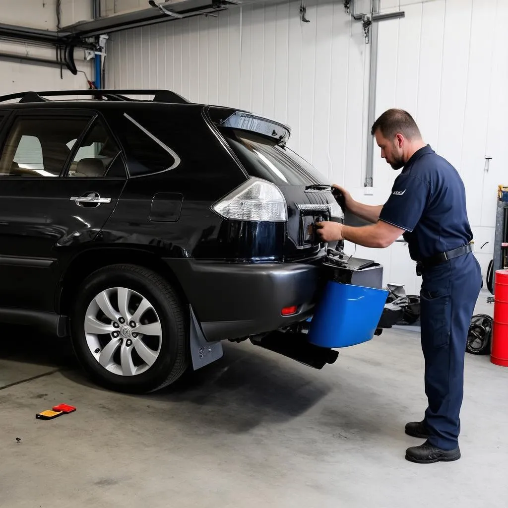 Réparation d'une Lexus RX 300