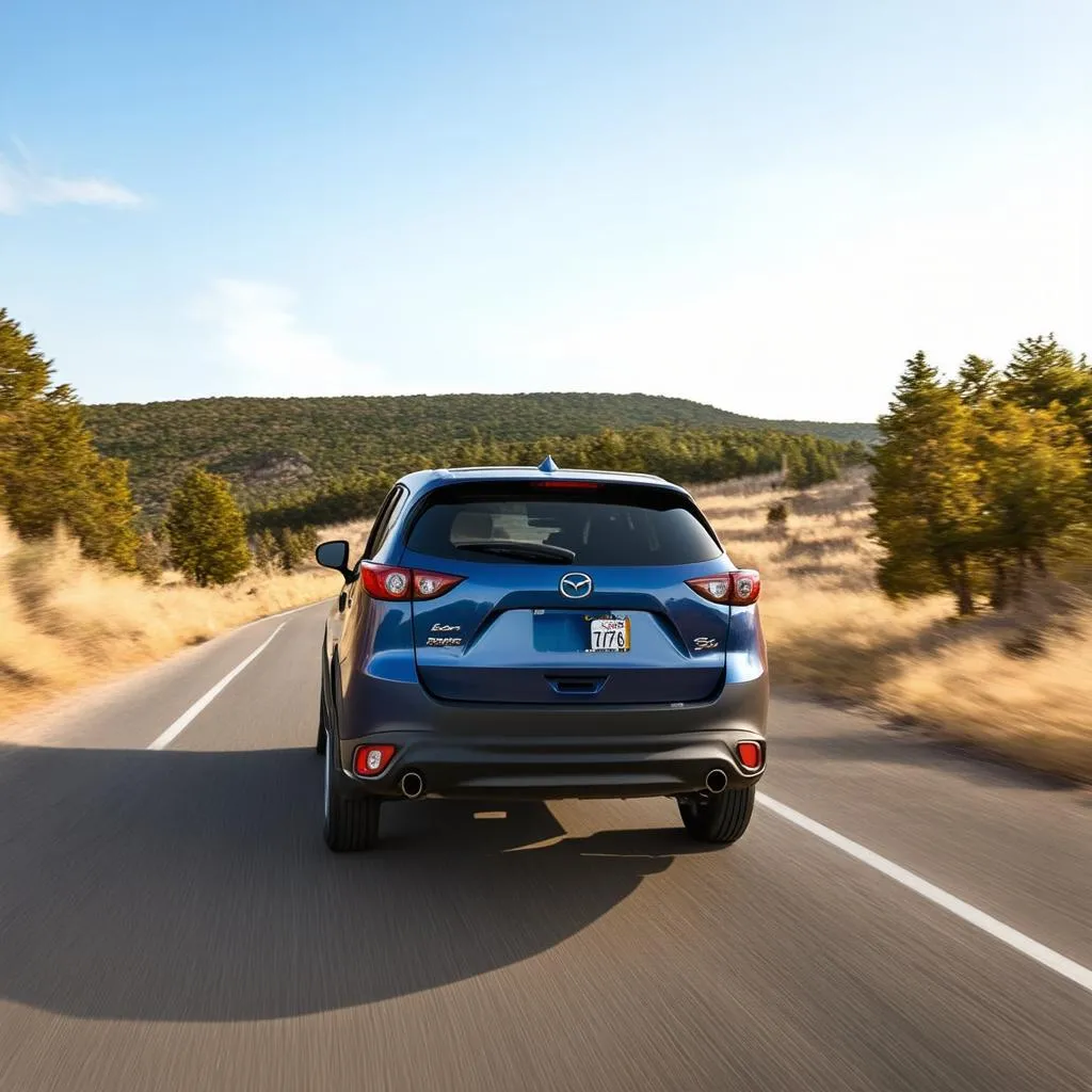 Conduite d'une Mazda CX-5