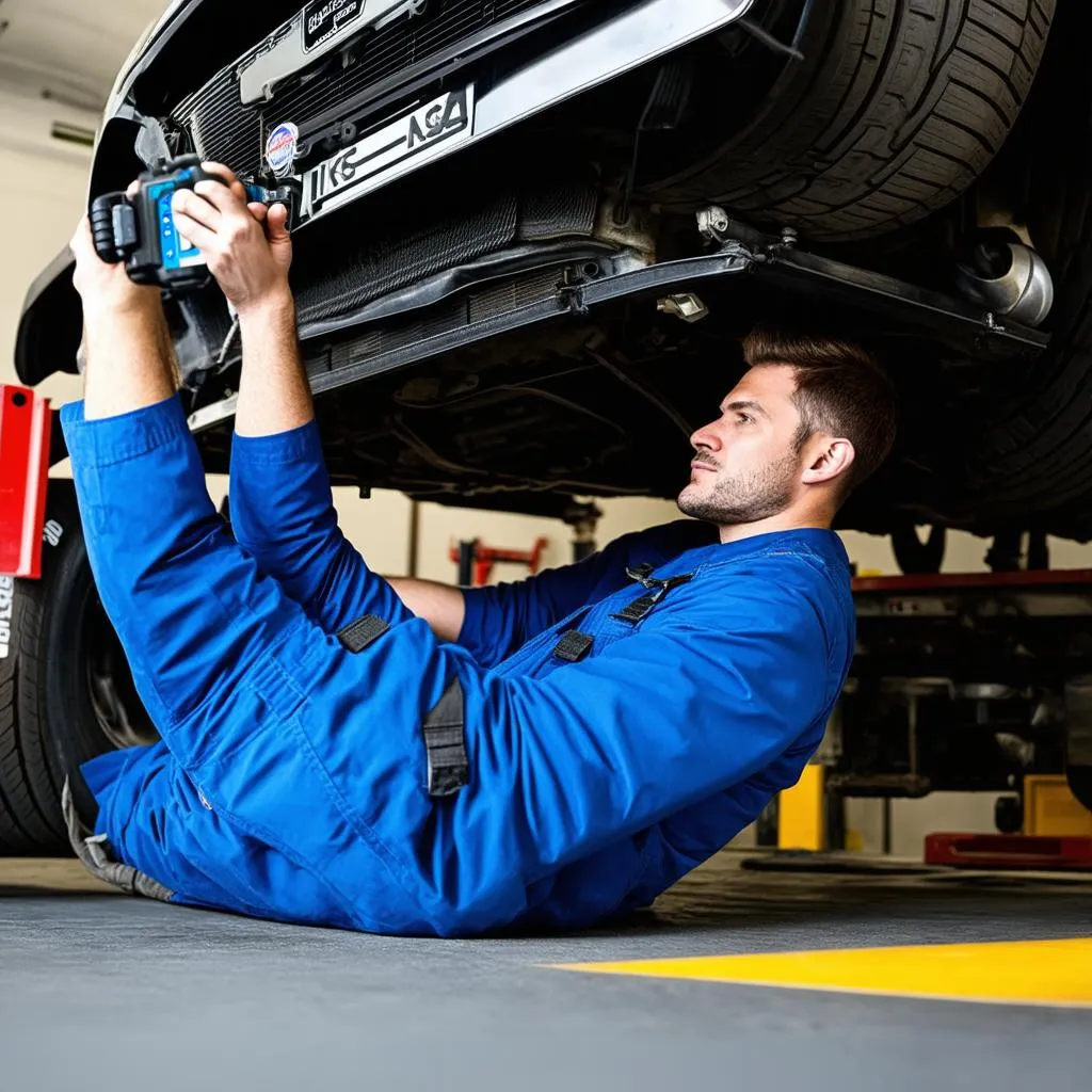 Mécanicien expert diagnostique voiture européenne