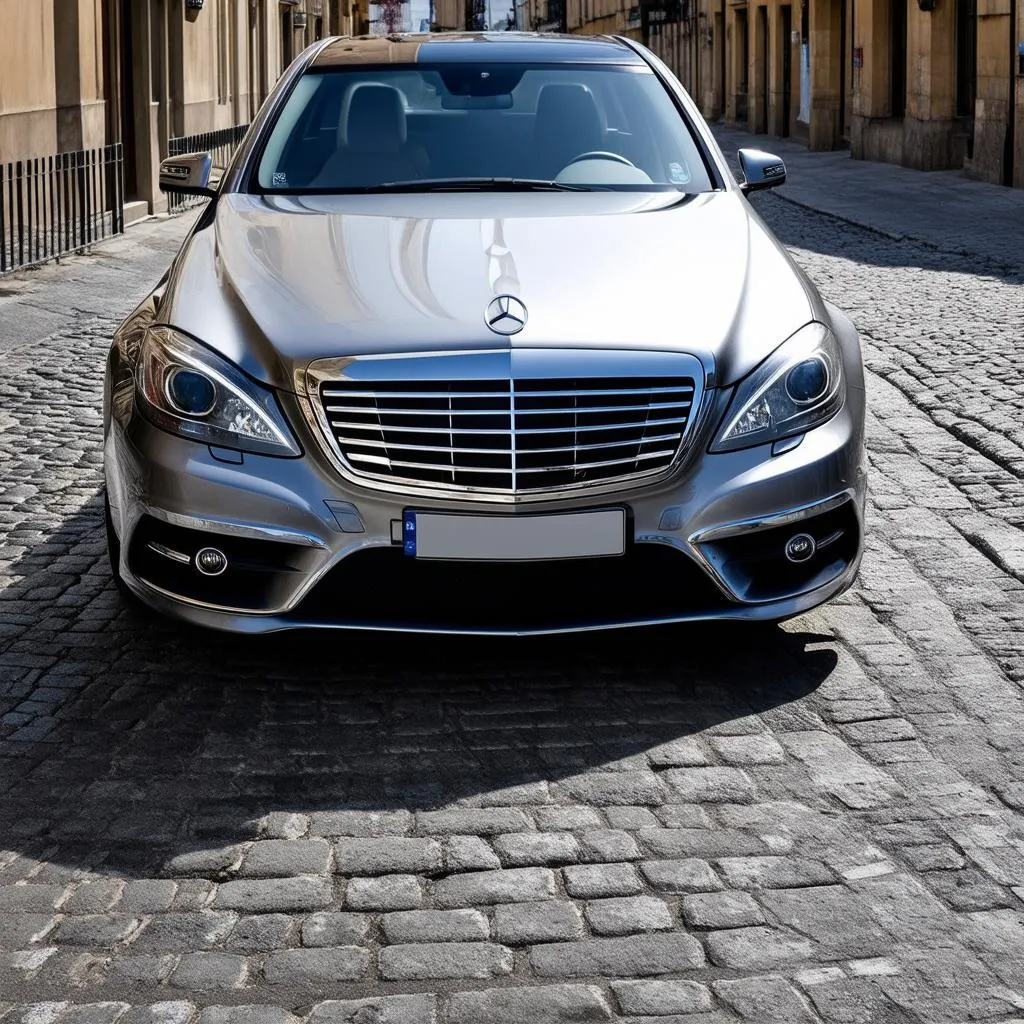 Mercedes-Benz W211 E63 AMG Front View