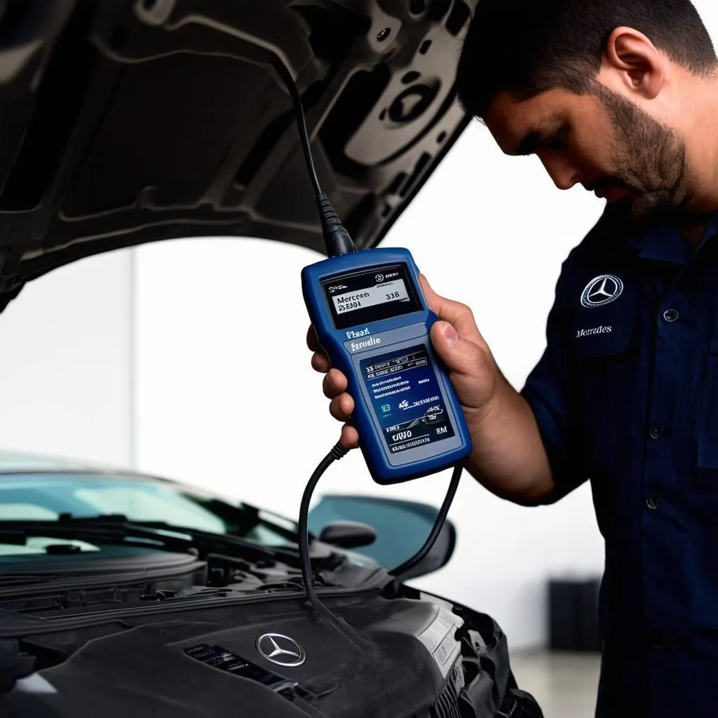 outil de diagnostic Mercedes