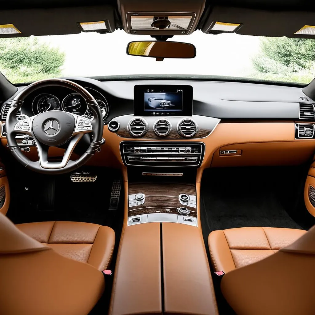 Mercedes E420 CDI Interior