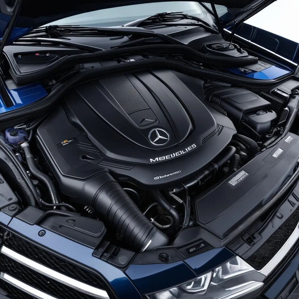 Mercedes GL350 Bluetec Engine