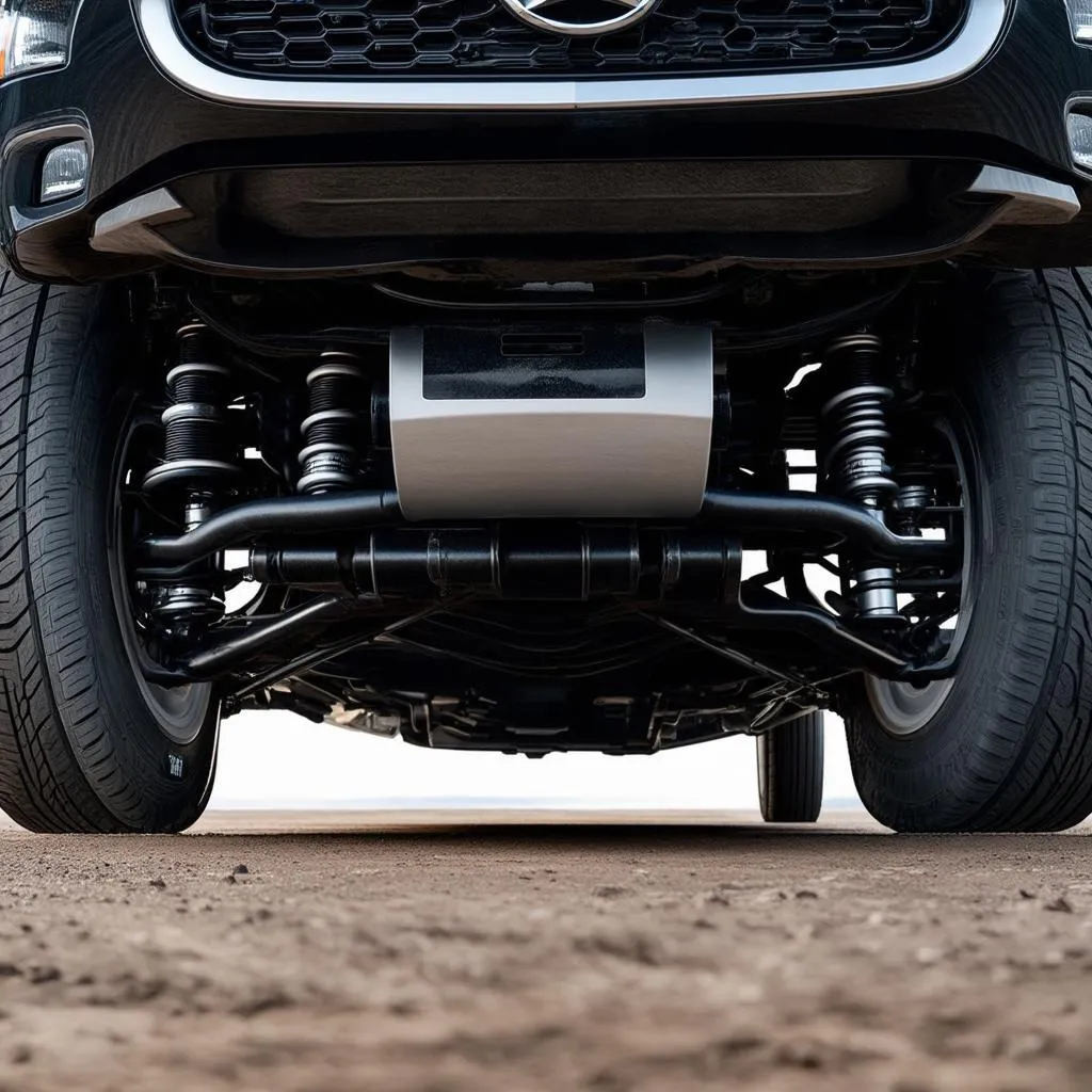 Mercedes GLE suspension