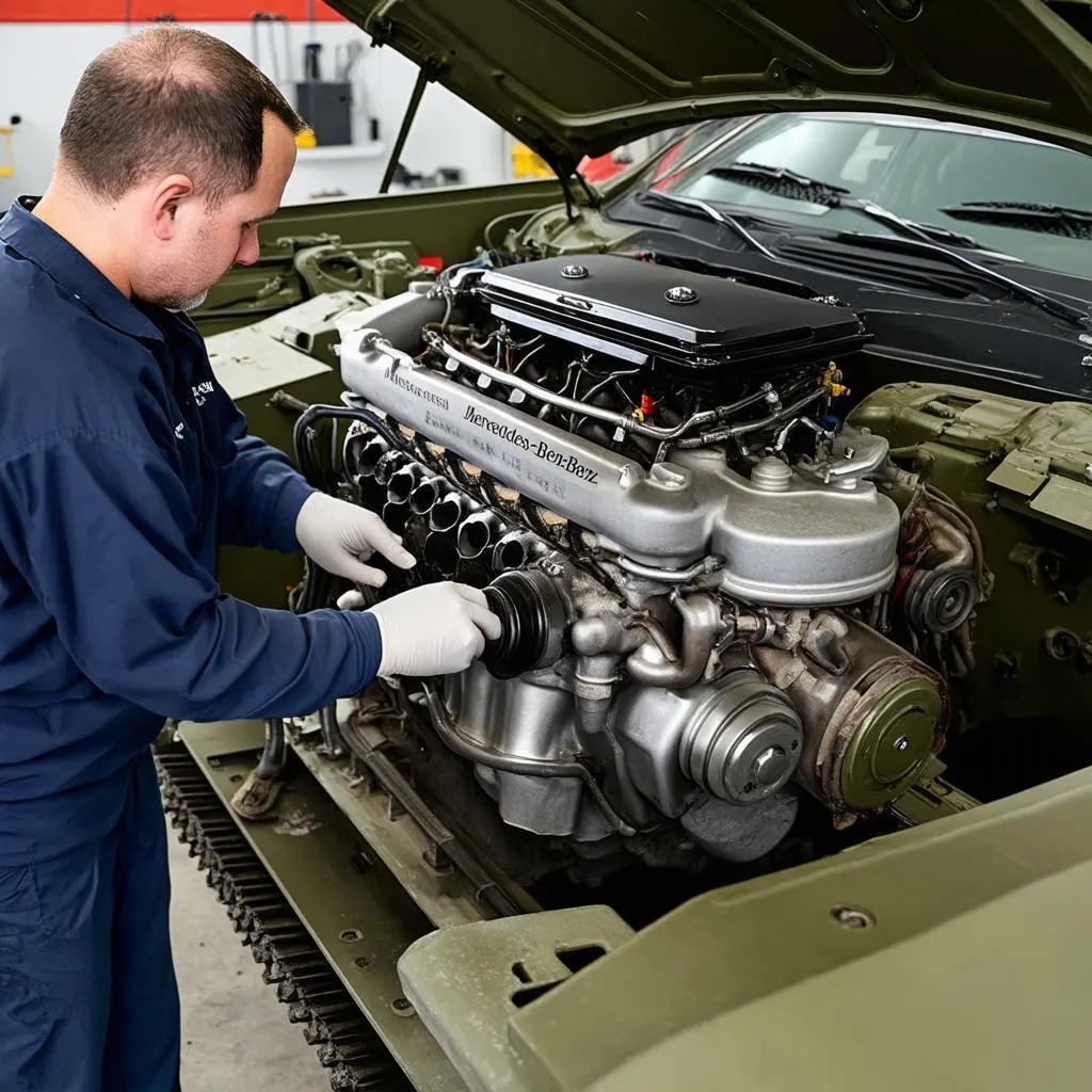 Mercedes-Benz M113 Engine Repair