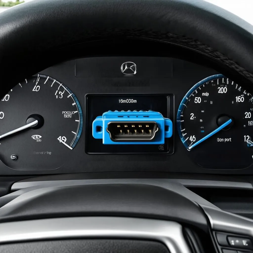 Emplacement du port OBD Mercedes