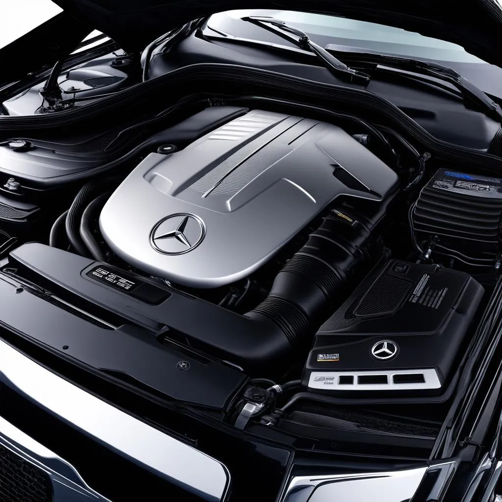 Mercedes S500 2008 Engine