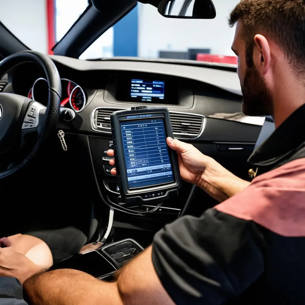 Mercedes W204 2012: Diagnostic du système électrique